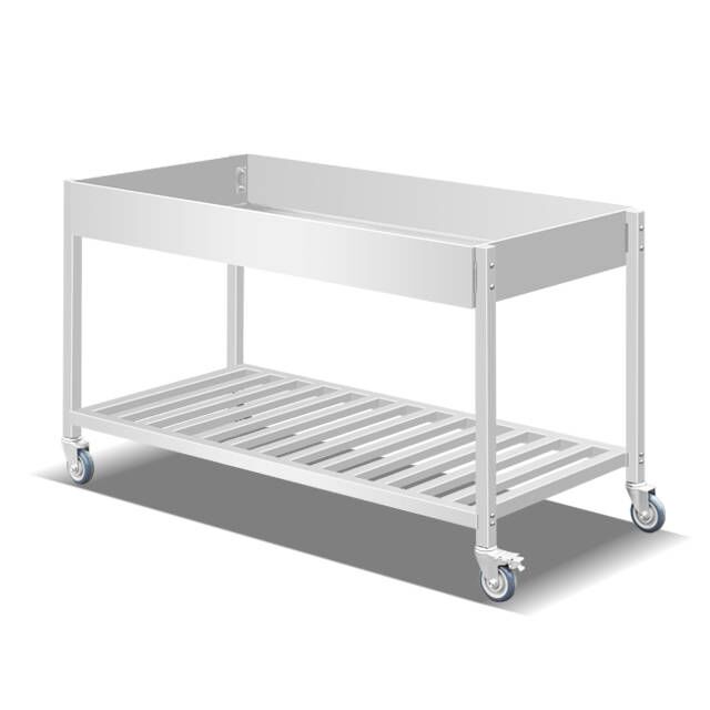 Heavy Equipment In Kitchen - Restaurant Commercial Stainless Steel Nut Storage