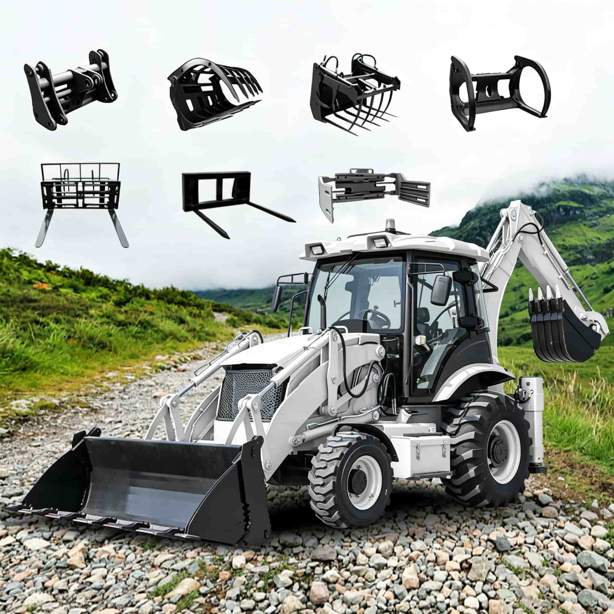 Heavy Equipment Grinder - 40-30C Ce Certified Backhoe Loader Euro