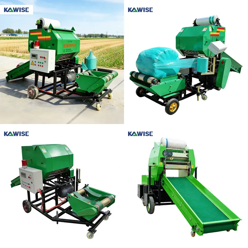 Heavy Equipment And Machinery - High Efficiency Silage Round Baler Machine