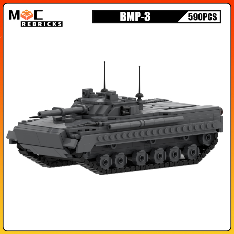 Heavy Equipment Armor - WW II Military Army Equipment BMP-3