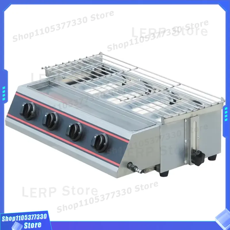 Heavy Equipment In Kitchen - Stainless Steel Gas BBQ Grill Smokeless