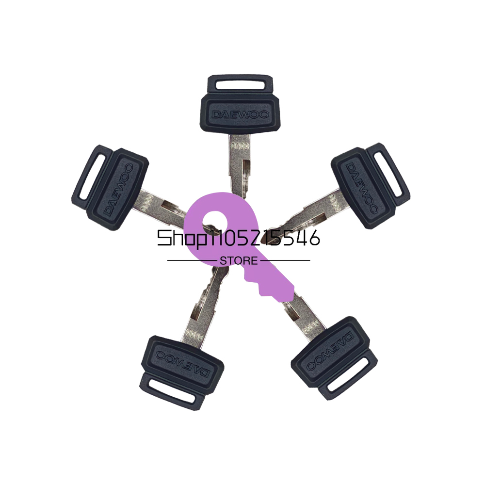 20/10/5/1pcs for D300 Keys Exc - Heavy Equipment Logos 评论和价格