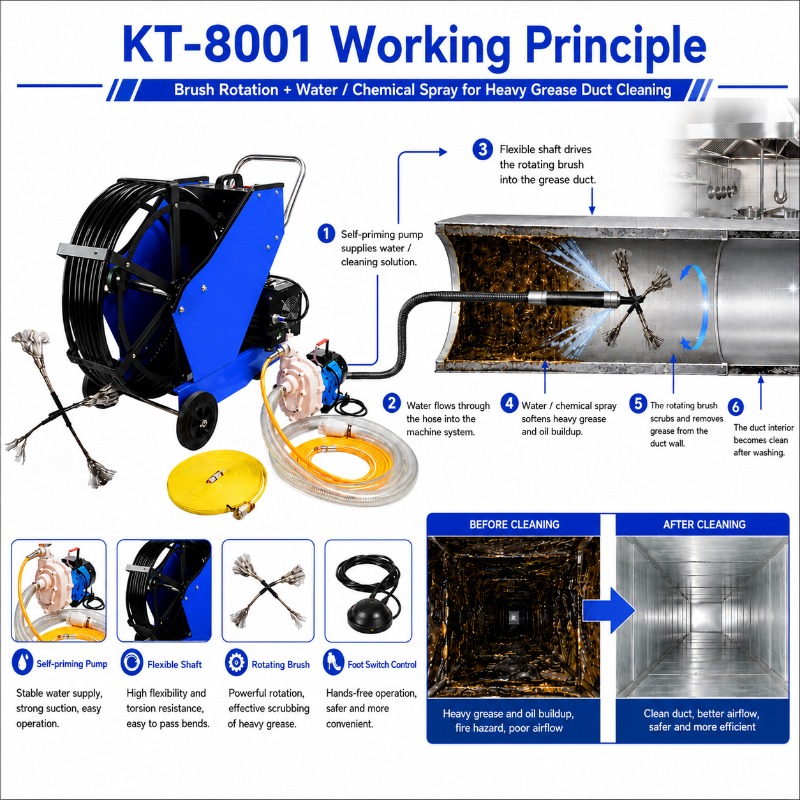Commercial Kitchen Grease Duct - Heavy Equipment In Kitchen 评论和价格