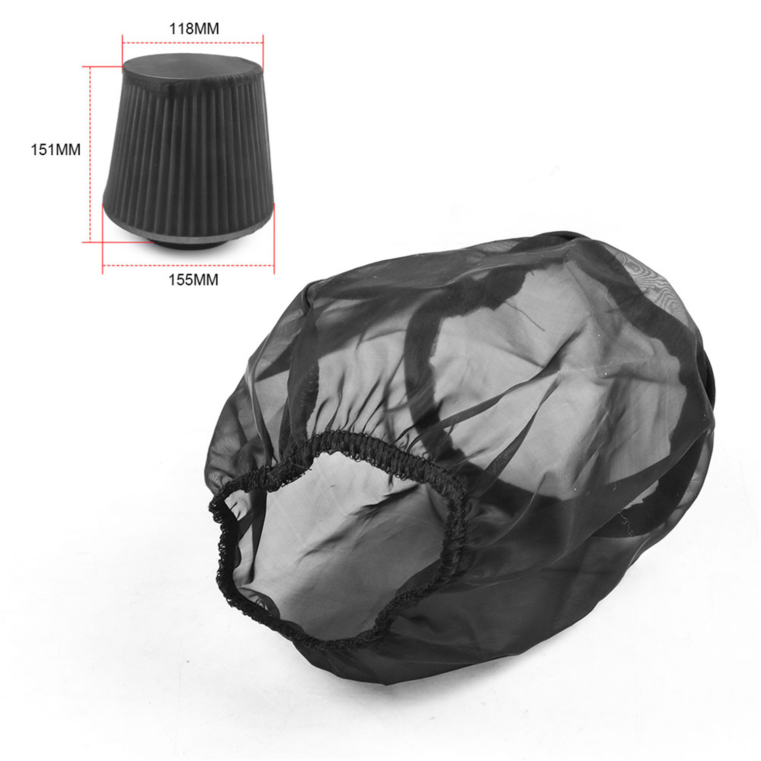 1PC S or L Universal Waterproo - Heavy Equipment Air Filter Cleaner 评论和价格