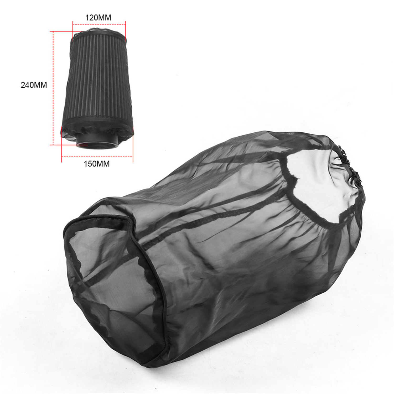 1PC S or L Universal Waterproo - Heavy Equipment Air Filter Cleaner 评论和价格