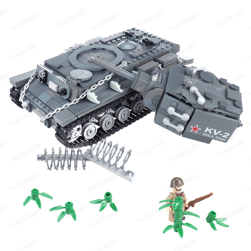 WW2 KV-2 Heavy tank Building B - Heavy Equipment Armor 评论和价格