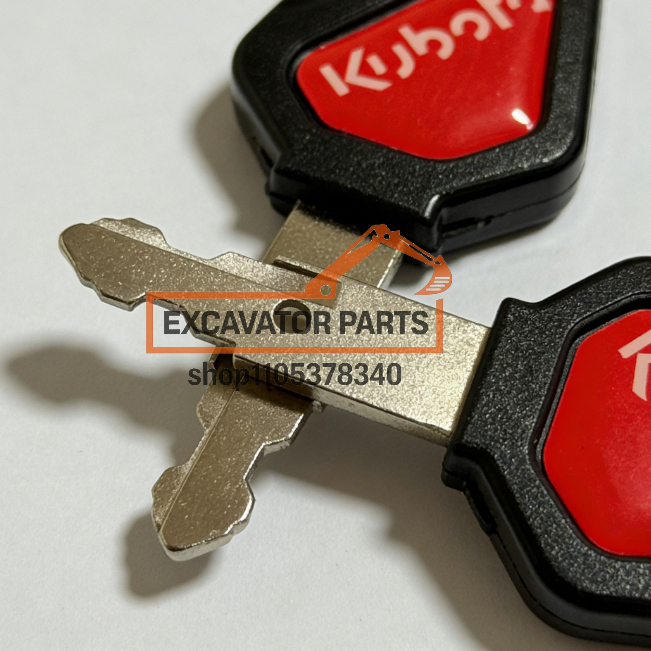 1Pc 459A Ignition Key with Red - Heavy Equipment Logos 评论和价格
