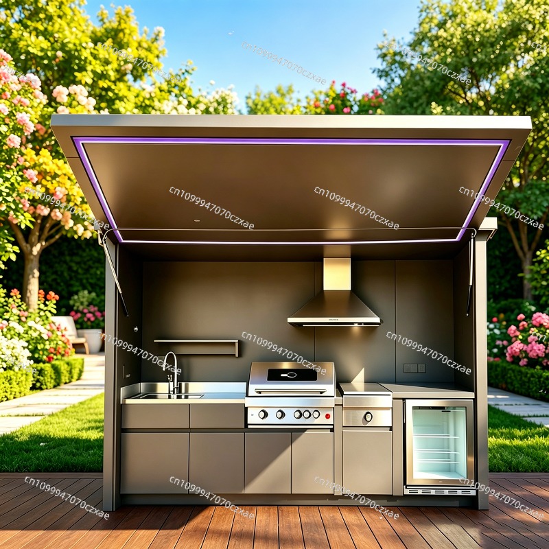 All-Weather Outdoor Kitchen Un - Heavy Equipment In Kitchen 评论和价格