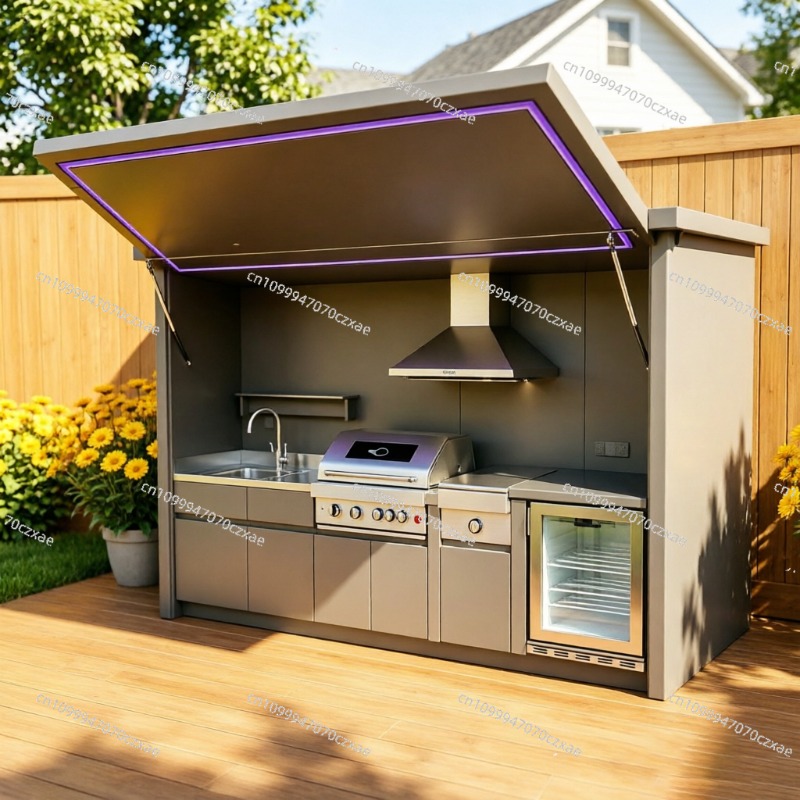 All-Weather Outdoor Kitchen Un - Heavy Equipment In Kitchen 评论和价格