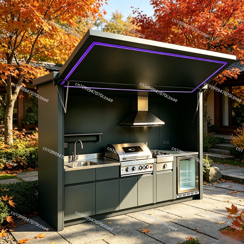 All-Weather Outdoor Kitchen Un - Heavy Equipment In Kitchen 评论和价格