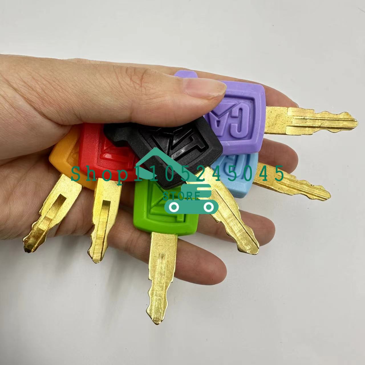 30PCS 5P8500 8H5306 Keys Heavy - Heavy Equipment Yellow 评论和价格