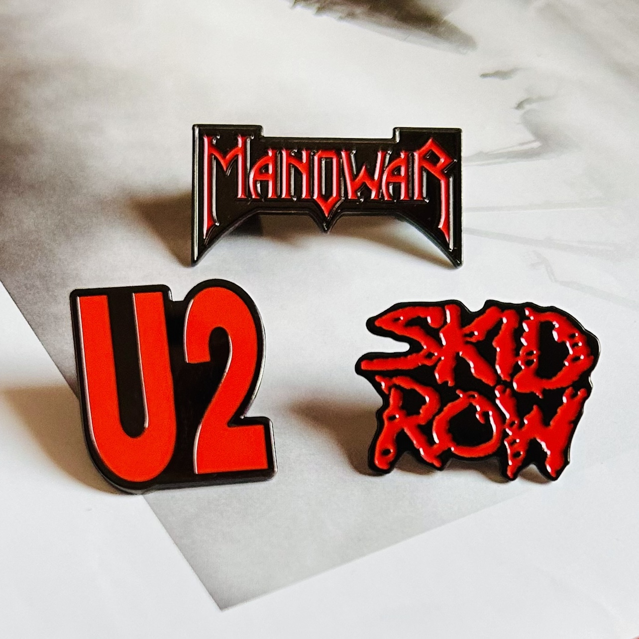 Rock Band Logo Metal Badge Mus - Heavy Equipment Logo 评论和价格