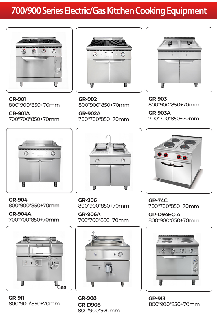GRACE Heavy SS304 Commercial K - Heavy Equipment In Kitchen 评论和价格